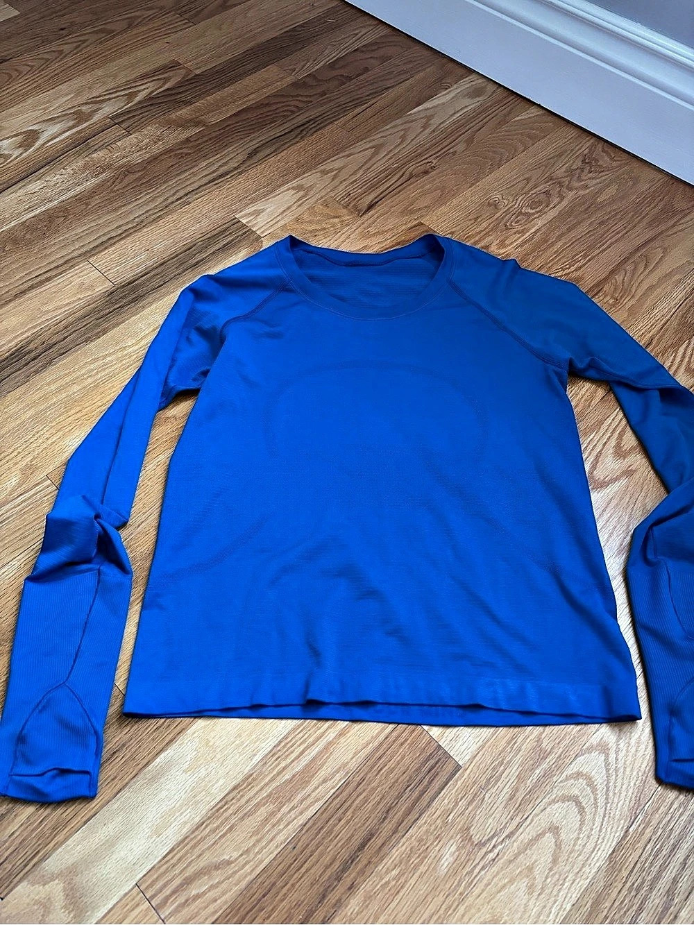 Lululemon Swiftly Tech Long-Sleeve Shirt Blue